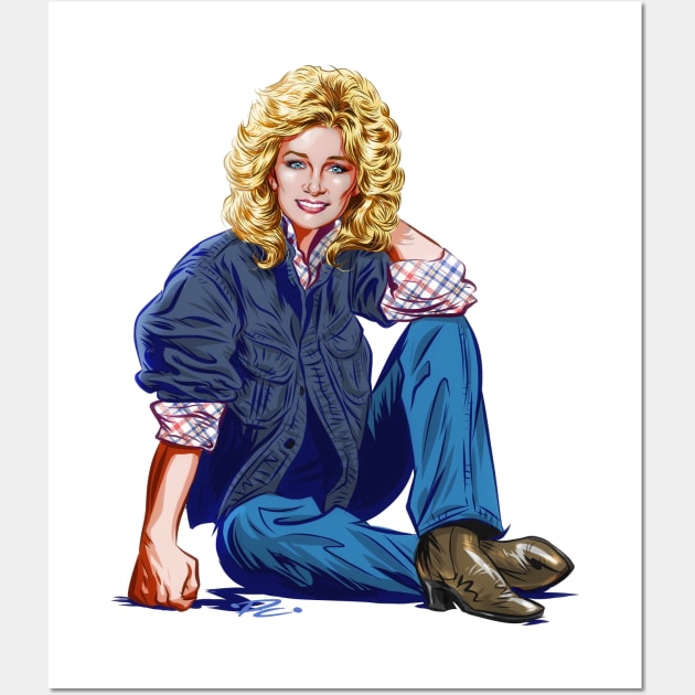 Barbara Mandrell - An illustration by Paul Cemmick Wall Art by PLAYDIGITAL2020